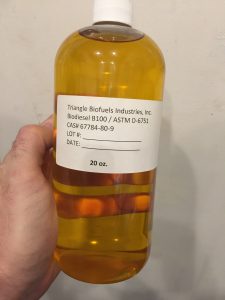 Biodiesel in a bottle